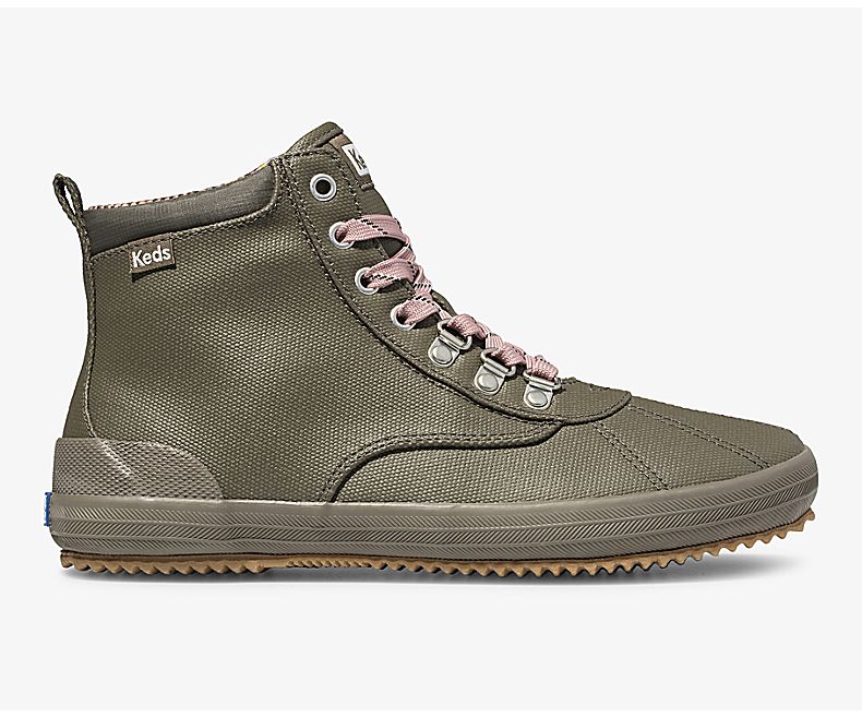 Keds Womens Olive High Tops Boots - Keds Scout Boot Ii Water 460TCXHNY